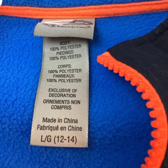Champion Venture Warm Long Sleeve Full Zip Fleece Jacket Junior Size L (12-14) - Picture 6 of 8